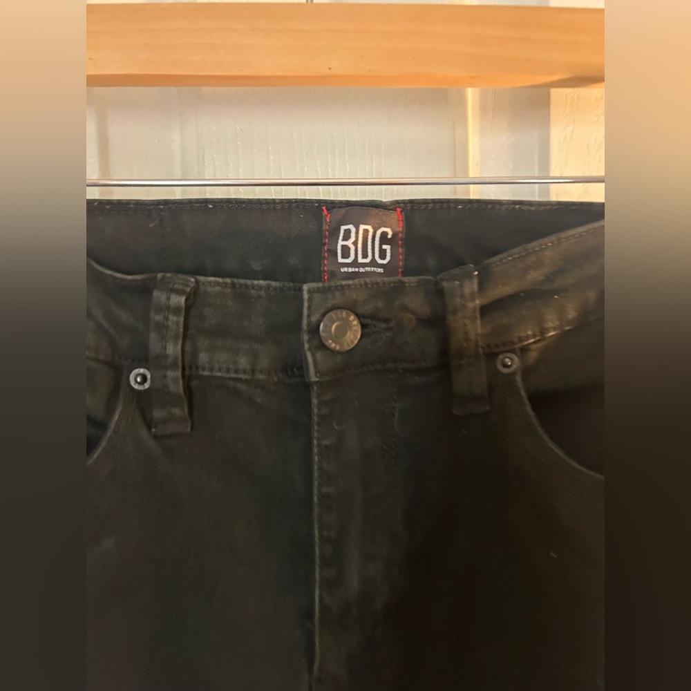 BDG Urban Outfitters Twig High Rise Jeans in Black Size 29 - Picture 3 of 8